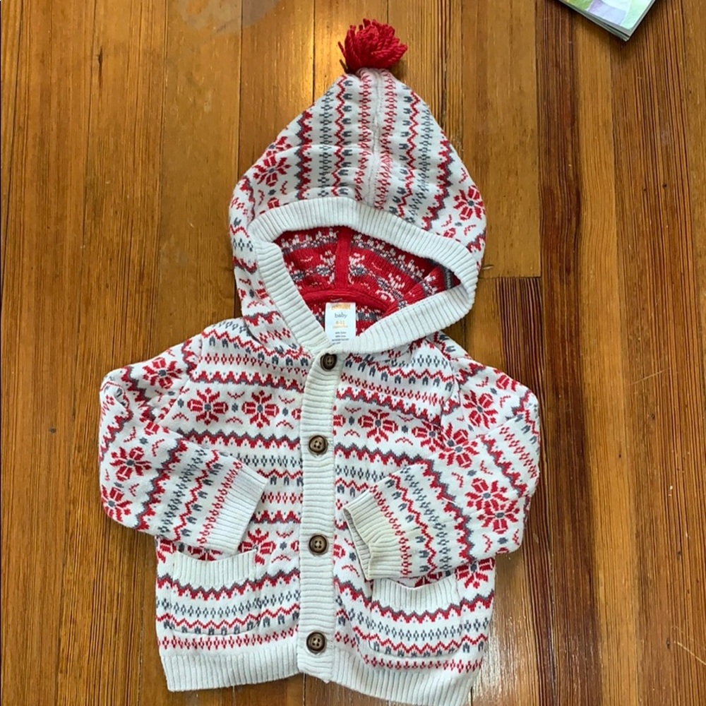 Gymboree Nordic style fair isle sweater